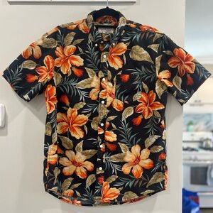 Denim & Supply Ralph Lauren Floral Short sleeve button up Mens Large